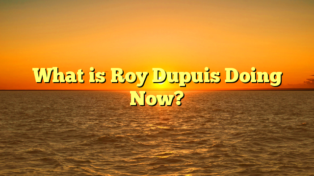 What is Roy Dupuis Doing Now?